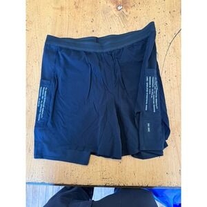 ASRV 0953. AEROTEX™ Hybrid Liner Short XL Black/Black NWOT MSRP $128